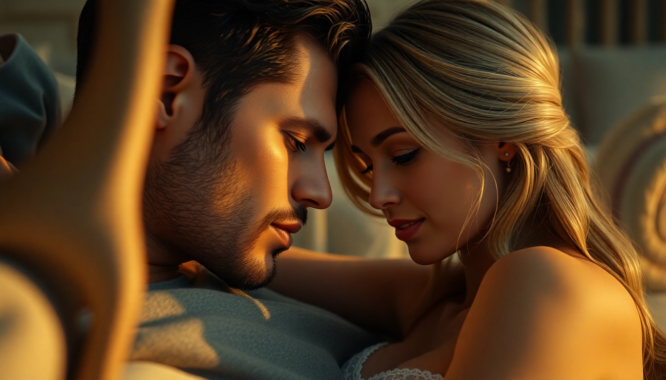 High-quality NSFW image generated by an advanced nsfw image generator showcasing realistic intimacy with detailed textures and soft lighting for engaging visual storytelling.